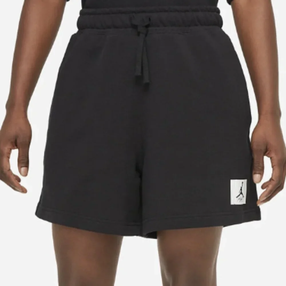 Jordan Essentials Fleece Shorts Black Size Small